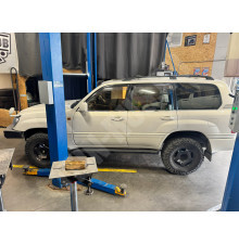 Замена подвески на Toyota Land Cruiser 100
